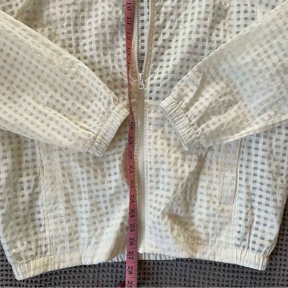 Fabletics Cleo Lightweight White Jacket - Picture 11 of 11